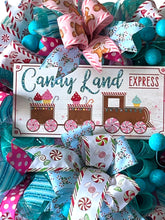 Load image into Gallery viewer, Candy Land Christmas, Candy Christmas Wreath, Christmas Decor