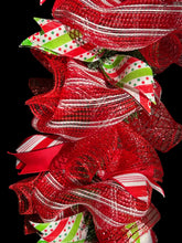 Load image into Gallery viewer, Candy Cane Garland, Christmas Decor, Christmas Garland
