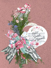 Load image into Gallery viewer, Everyday Wreath, How Sweet the Sound Wreath, Amazing Grace, Religious Decor