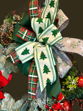 Load image into Gallery viewer, Poinsettia and Pinecone Wreath, Winter Wreath, Christmas Wreath, Christmas Decor