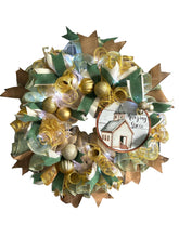 Load image into Gallery viewer, Amazing Grace Wreath, Christmas Wreath. Christmas Decor