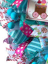 Load image into Gallery viewer, Candy Land Christmas, Candy Christmas Wreath, Christmas Decor