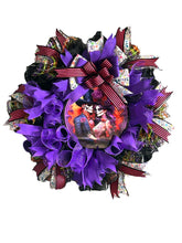 Load image into Gallery viewer, Dia de los Muerte Wreath, Day of the Dead Wreath, Day of the Dead Couple