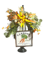 Load image into Gallery viewer, Carrots Wreath, Easter Wreath, Floral Greenery Easter Wreath, Easter Decor