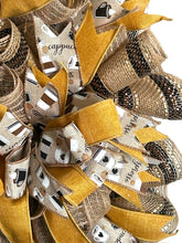 Load image into Gallery viewer, Coffee Wreath, Everything Gets Better with Coffee, Home Decor, Kitchen Decor