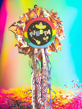 Load image into Gallery viewer, Fiesta Wreath, Fiesta Decor, Fiesta Ribbon Wreath