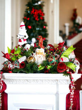 Load image into Gallery viewer, Santa Christmas Centerpiece, Christmas Decor