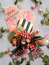 Load image into Gallery viewer, Valentine’s Day Bow Sign, Valentine Gift, Valentine Decor
