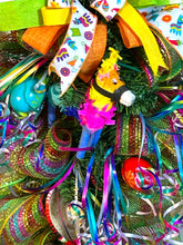 Load image into Gallery viewer, Fiesta Swag Wreath, Fiesta Decor, Festive Wreath