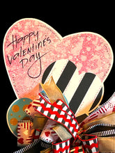 Load image into Gallery viewer, Valentine’s Day Bow Sign, Valentine Gift, Valentine Decor