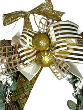 Load image into Gallery viewer, Nativity Christmas Wreath, Religious Christmas, Christmas Wreath, Christmas Decor