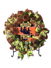 Load image into Gallery viewer, Hocus Pocus Wreath, Halloween Wreath, Halloween Decor