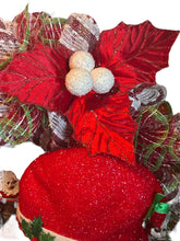 Load image into Gallery viewer, Santa Claus Wreath, Christmas Wreath, Christmas Decor