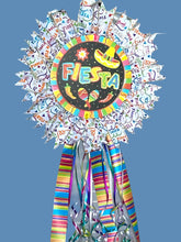 Load image into Gallery viewer, Fiesta Wreath, Fiesta Decor, Fiesta Ribbon Wreath