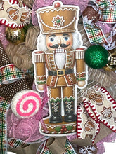 Load image into Gallery viewer, Nutcracker Gingerbread Swag, Christmas Wreath, Nutcracker Christmas, Christmas Decor
