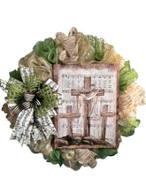 Load image into Gallery viewer, Amazing Grace Wreath, Religious Decor