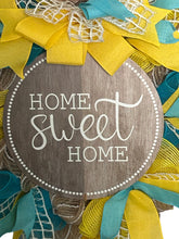 Load image into Gallery viewer, Home Sweet Home Wreath, Everyday Wreath, House Warming Gift
