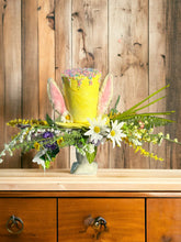 Load image into Gallery viewer, Easter Bunny Hat Centerpiece, Easter Decor