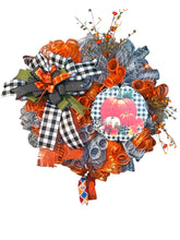 Load image into Gallery viewer, Give Thanks, Thanksgiving Wreath, Thanksgiving Decor