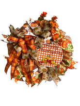 Load image into Gallery viewer, Happy Thanksgiving Wreath, Thanksgiving Decor