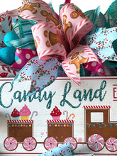 Load image into Gallery viewer, Candy Land Christmas, Candy Christmas Wreath, Christmas Decor