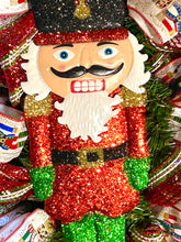 Load image into Gallery viewer, Nutcracker Swag, Christmas Swag, Christmas Decor, Nutcracker Christmas
