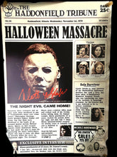 Load image into Gallery viewer, Halloween Wreath, Michael Myers Wreath, Haddonfield Wreath, Classic Horror Halloween Decor