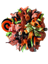 Load image into Gallery viewer, Witch Hat Wreath, Halloween Decor, Whimsical Halloween