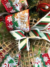 Load image into Gallery viewer, Gingerbread Swag, Christmas Decor, Gingerbread Christmas