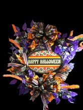 Load image into Gallery viewer, Happy Halloween Wreath, Halloween Decor, Halloween Wreath