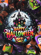 Load image into Gallery viewer, Happy Halloween, Halloween Wreath, Halloween Decor