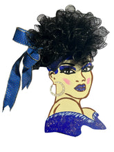 Load image into Gallery viewer, DIVA Wreath Blue, Home Decor