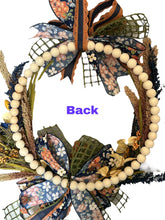 Load image into Gallery viewer, Fall Wreath, Fall Foliage Wreath, Rustic Fall Wreath, Autumn Wreath, Thanksgiving Decor