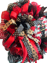 Load image into Gallery viewer, Fireman Wreath, Fireman Gift, Awareness Wreath