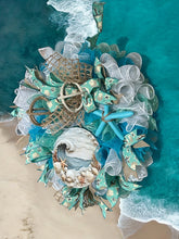Load image into Gallery viewer, Beach Wreath, Lake House Decor, Nautical, Beach House Decor