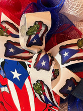Load image into Gallery viewer, Puerto Rico Wreath, Puerto Rico Home Decor, Coqui Wreath