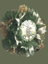 Load image into Gallery viewer, Army Wreath, Military Wreath, Veteran Gift, Patriotic
