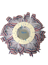 Load image into Gallery viewer, Military Wreath, Patriotic Wreath, Veteran Wreath, Patriotic Decor
