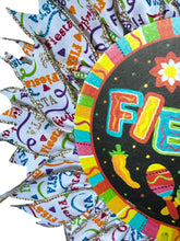 Load image into Gallery viewer, Fiesta Wreath, Fiesta Decor, Fiesta Ribbon Wreath