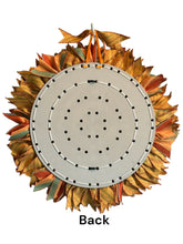 Load image into Gallery viewer, Pumpkin Ribbon Wreath, Fall Decor, Halloween Decor