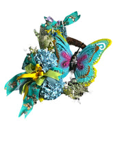 Load image into Gallery viewer, Butterfly Wreath, Front Door Decor, Spring Summer Wreath