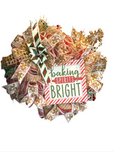 Load image into Gallery viewer, Baking Spirits Bright Wreath, Christmas Wreath, Gingerbread Wreath, Christmas Decor