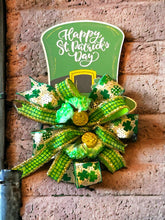 Load image into Gallery viewer, Happy St. Patrick’s Day Wall/Door Hanger, St. Patrick’s Day Decor, Irish Decor, St. Paddy’s