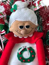 Load image into Gallery viewer, Mrs. Claus Wreath, Christmas Wreath, Christmas Decor