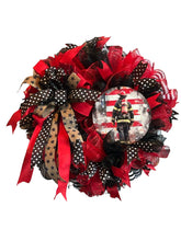Load image into Gallery viewer, Fireman Wreath, Fireman Gift, Awareness Wreath