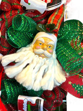 Load image into Gallery viewer, Mrs. Clause Christmas Wreath, Christmas Decor, Santa Wreath