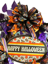 Load image into Gallery viewer, Happy Halloween Wreath, Halloween Decor, Halloween Wreath