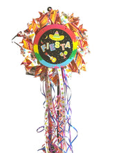 Load image into Gallery viewer, Fiesta Wreath, Fiesta Decor, Fiesta Ribbon Wreath