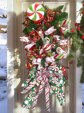Load image into Gallery viewer, Candy Christmas Swag, Christmas Decor