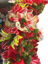 Load image into Gallery viewer, Peppermint Candy Garland, Christmas Garland, Christmas Decor